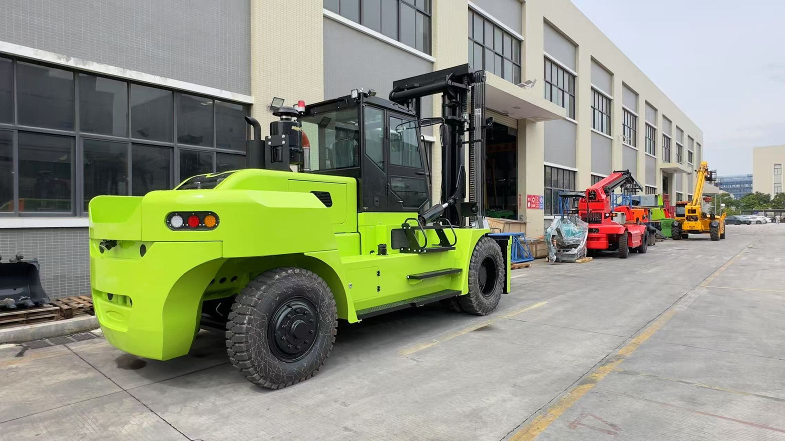 Pallet stacker production line
